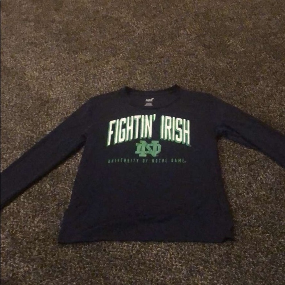 Men’s Fightin’ Irish College Long Sleeve Tee
